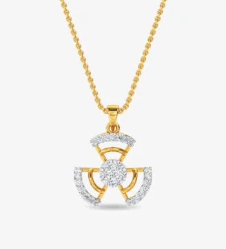 Buy Diamond Ed Pendant Yellow Gold / 14KT