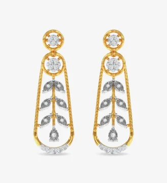 Beautiful Diamond Ximena Earring Rose Gold