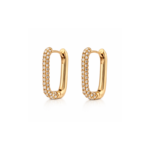 Studded Hoop Earrings