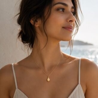 Soleil Drop Necklace