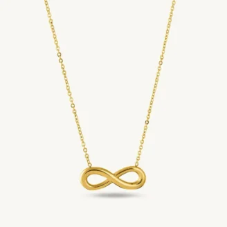 Golden Infinity Necklace