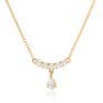 18K Gold High-wattage sparkle Pedant Mangalsutra Necklace  